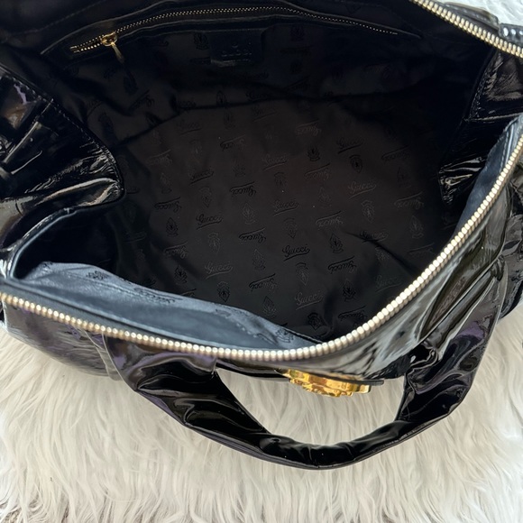 Gucci Black Patent Leather Bag! - Picture 14 of 16